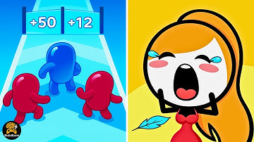 Save Her Vs Join Blob Clash 3D | Max Gameplay | BrainStorm Walkthrough | EP-0634