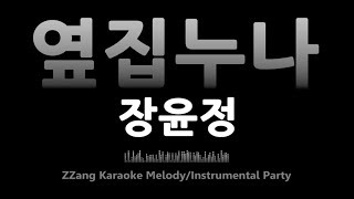 Jang Yoon Jung (장윤정) - Girl Next Door (옆집누나) (Instrumental) (Karaoke)