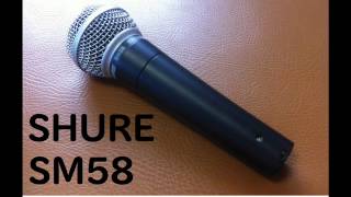 【マイクテスト】SHURE SM58