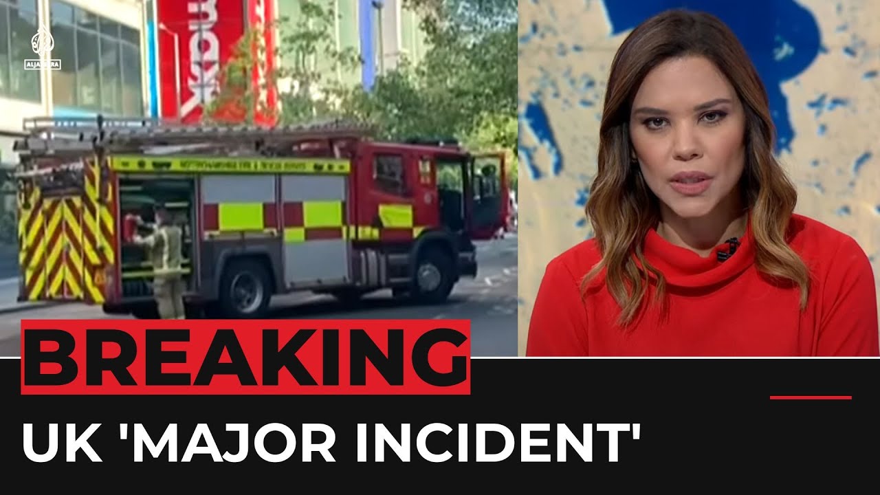 UK police & emergency services respond to 'major incident' in city of Nottingham