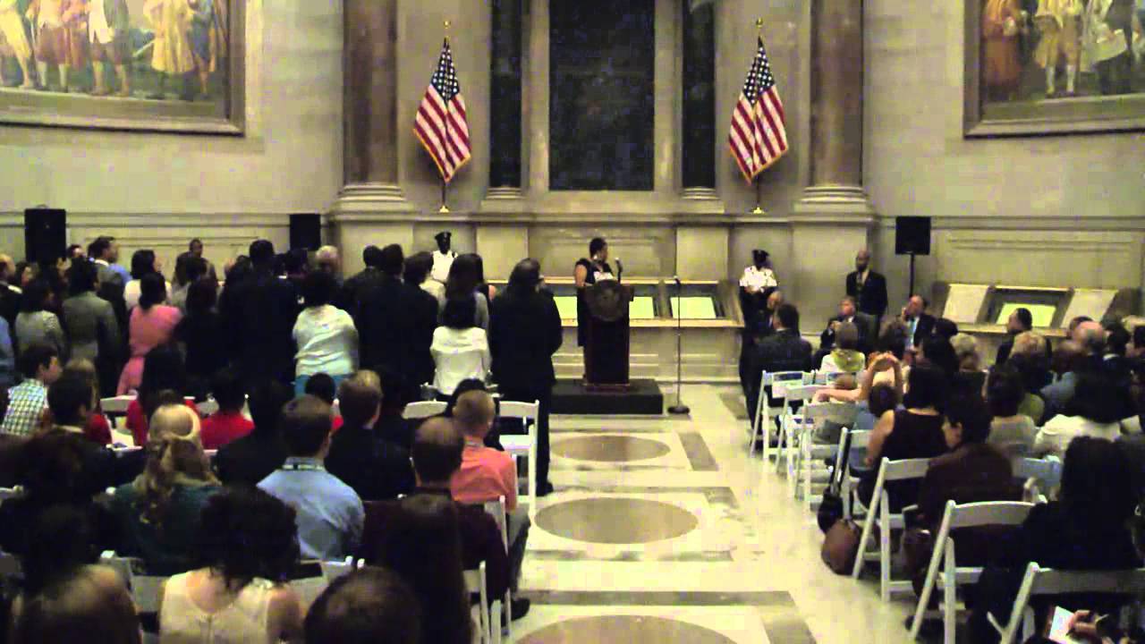 Film backdrop image for Annual Naturalization Ceremony (2014)