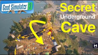 Goat Simulator 3 Enter Secret Cave