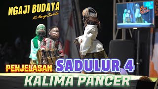 NGAJI BUDAYA !!! SADULUR 4 KALIMA PANCER | KI HARYO SUSILO ENTHUS SUSMONO