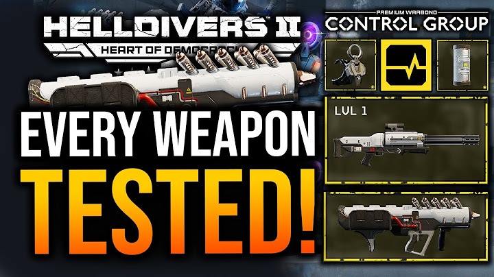 Helldivers 2 - I Tested Control Group Warbond!