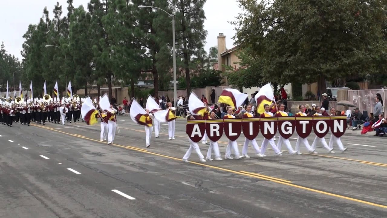 Arlington HS - Riders for the Flag - 2012 Riverside King Band Review