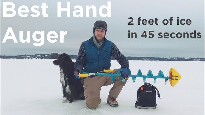 The Best $50 Ice Auger? Eskimo 6” Hand Auger Review: My Experience &  Opinions 