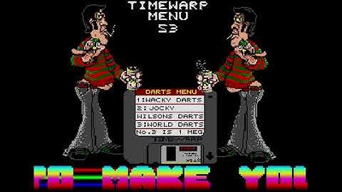 Atari ST Compacted Disk (CD) Scrollers [741] Timewarp CD #53