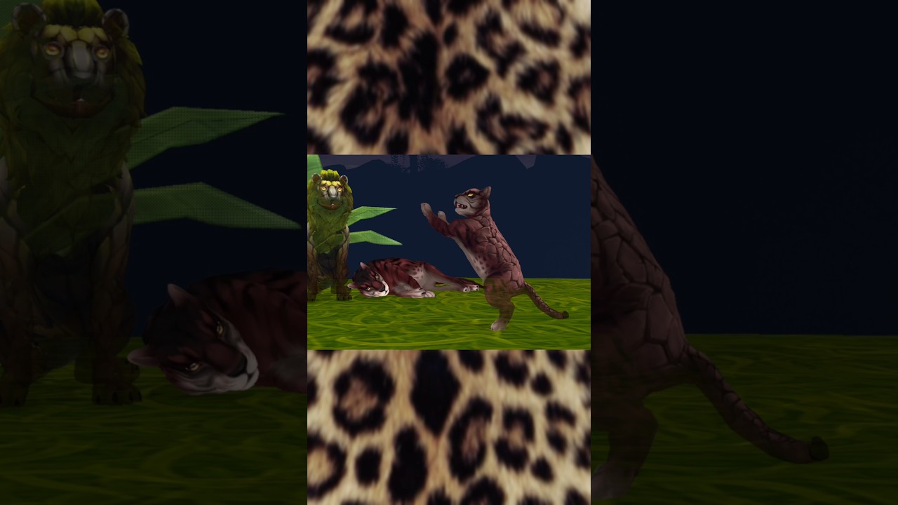 Chestnut + Earth Lion | Animal Kingdoms Wolf sim MMO 