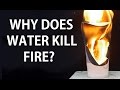 How does water put out fire?