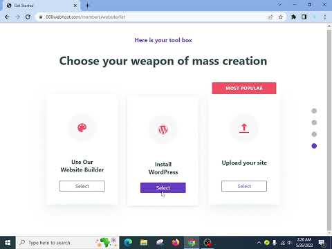 Install WordPress on 000webhost.com