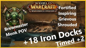 +18 ⭐⭐ Iron Docks Brewmaster Monk PoV l Patch 9.2.7 Season 4