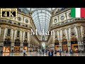 🇮🇹Milan Winter Walk - Galleria Vittorio Emanuele II - 【4K 60fps】