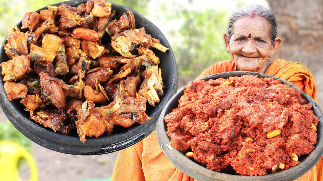 Country Chicken Pickle Recipe || నాటు కోడి పచ్చడి మహా అద్భుతం || How To Cook Chicken Pickle | Myna Street Food