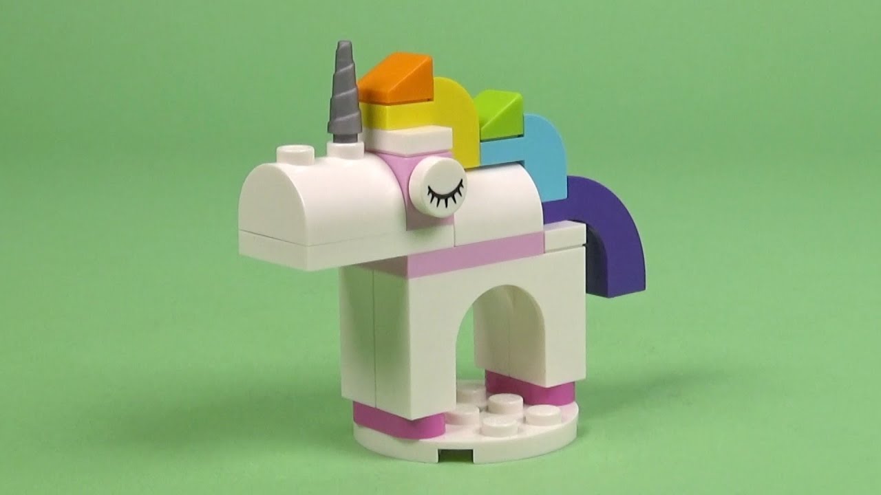 LEGO Unicorn 001 Building Instructions - Classic 11011 How To 