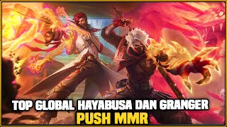 PUSH RANK  TOP GLOBAL 1 HAYABUSA DAN GRANGER【Vtuber ID | Abyss SC】‼️ #shorts #mobilelegends #633