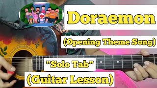 Doraemon Opening Theme Song - Guitar Lesson | With Tab | (Zindagi Sawaar Du)