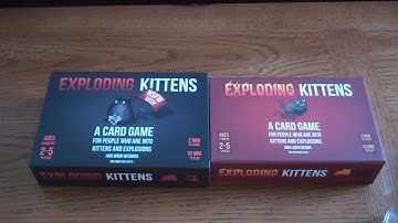 EXPLODING KITTENS Card Game! - Unboxing the Most Backed Project in Kickstarter History