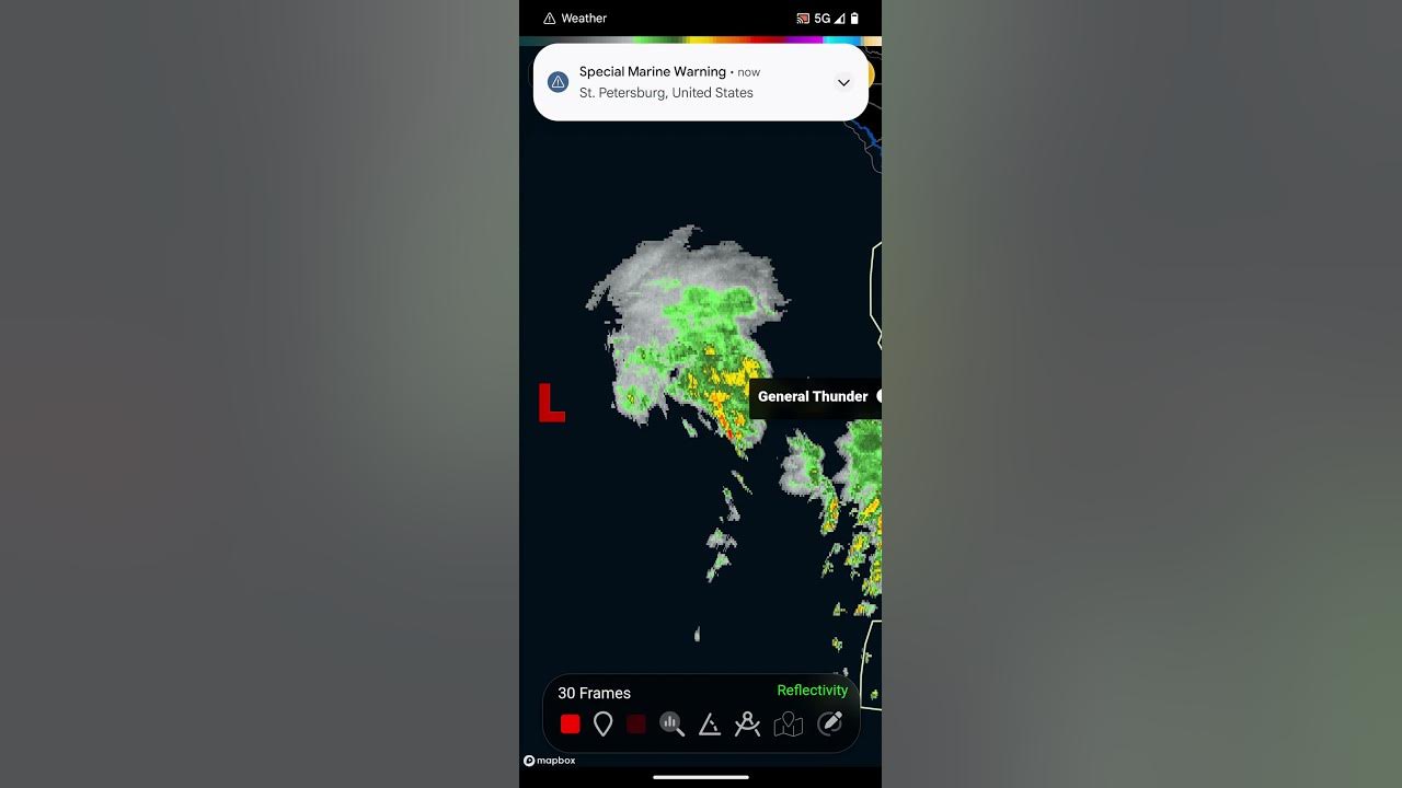 provided by Omega radar tropical storm. Arlene, latest radar as a 200