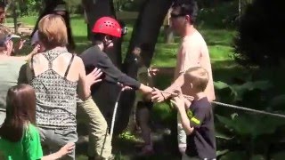 Low Ropes Course At Brandywine Outfitters