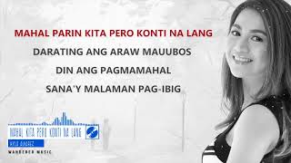 Kyla Alvarez - Mahal Kita Pero Konti na lang (Official Lyrics video) chords