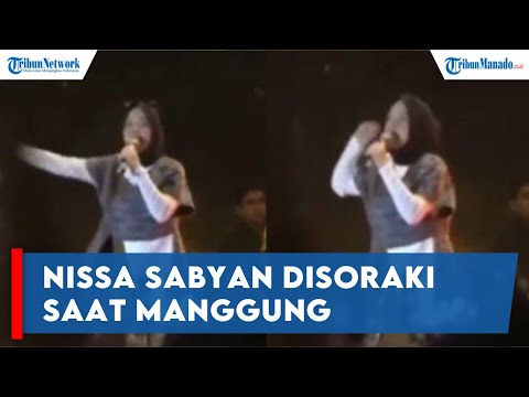 KARIR Kian Merosot, Nissa Sabyan Disoraki saat Manggung