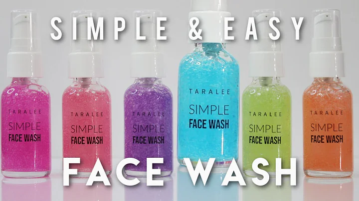 DIY Easy Face Wash Recipe for Beginners - How to m...