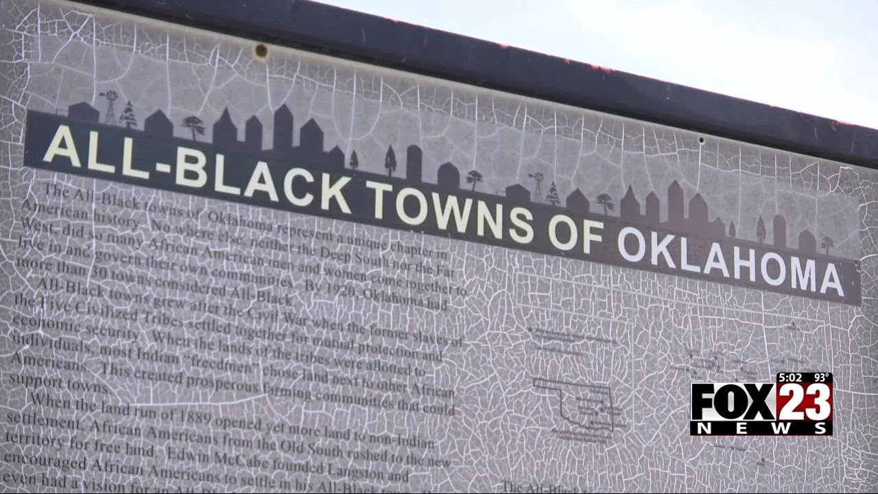 Video: Black Towns of Oklahoma Bike Tour to visit 5 of OK's historic Black towns
