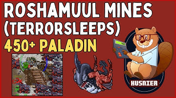 Roshamuul Mines (Terrorsleeps) | 450+ Paladin | Tibia