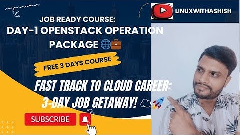 Master OpenStack Operations in 3 Days! | Day-1/3 OpenStack Operation Package | Job-ready course