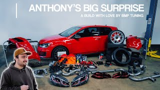 Building a MK7 GTI in 2 Days to Surprise Anthony! // BMP Tuning