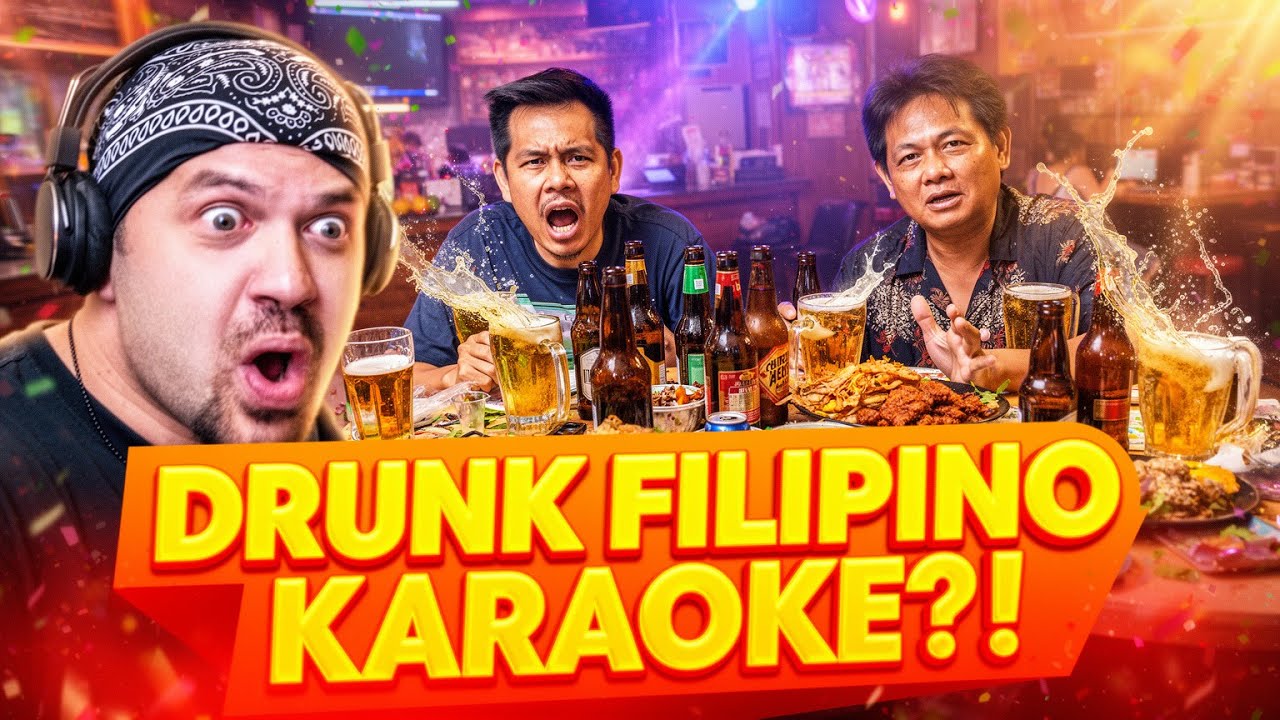 DRUNK Filipinos Karaoke Goes INSANE (Part 3)  (REACTION)
