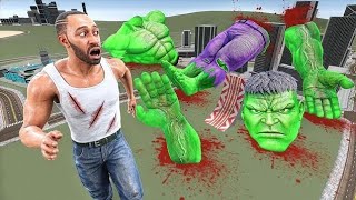 Franklin Found Green Hulk Body Part In Indian Bike Driving 3D 🎮