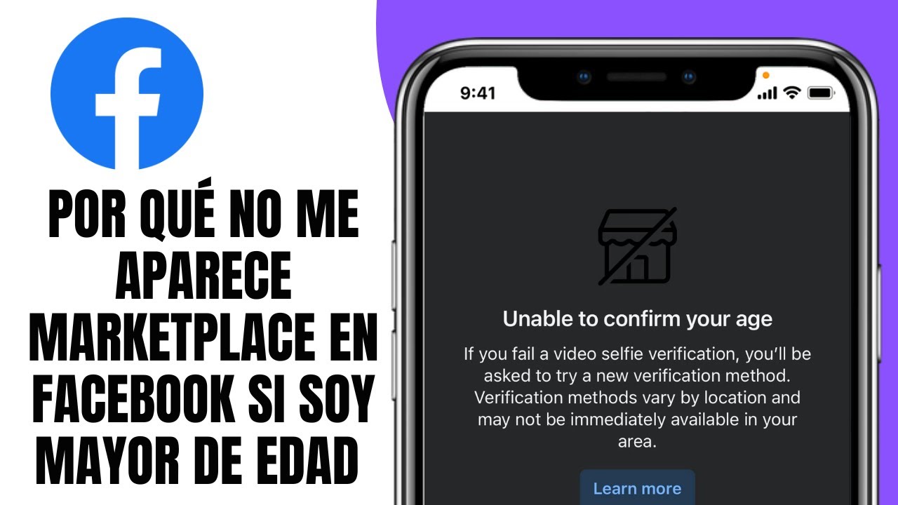 Por Qué No Me Aparece Marketplace En Facebook Si Soy Mayor De Edad