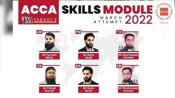Study among the best - Admissions Open in ACCA Skills Module for March 2022 attempt at North Campus