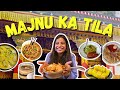 Majnu Ka Tila Food Tour with Raveena the Explorer | Laphing, Ramen, Fries, Tiramisu, Momo & More! ❤️
