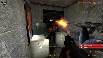ZOMBIE ESCAPE MOD ON COUNTER-STRIKE: SOURCE, MAP: Zm_ CSS