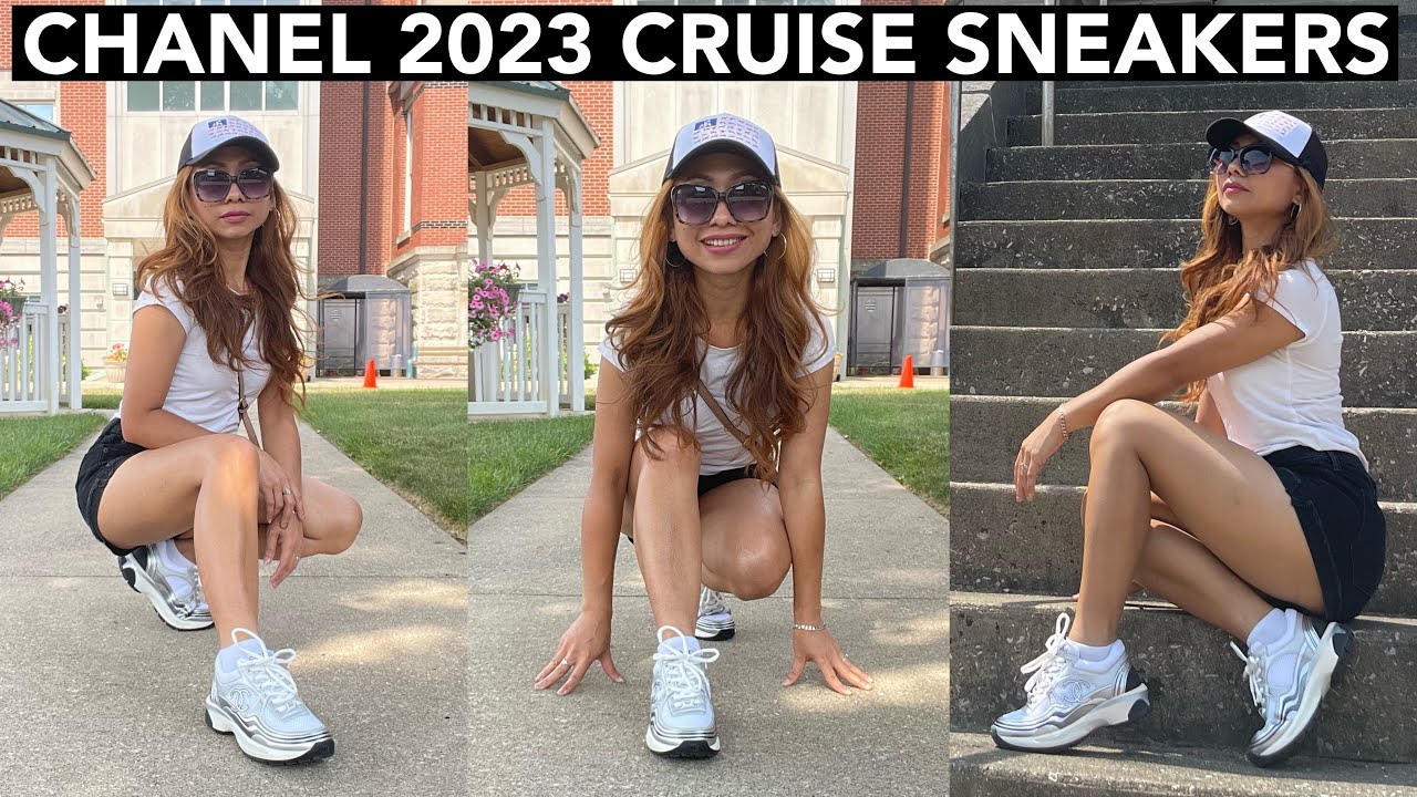 Trendy Sports Sneakers CHANEL CRUISE 2023 - Ustarbiz 