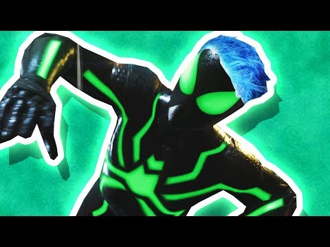Green Spider Man Spiderman Ps4 7 Youtube