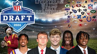 2024 NFL Draft Day 1 Watch Party & Reactions