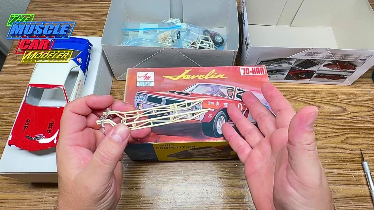 Jo-Han 1970 AMC Javelin Funny Car Restoration Project Pulling the