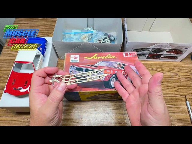 Jo-Han 1970 AMC Javelin Funny Car Restoration Project Pulling the