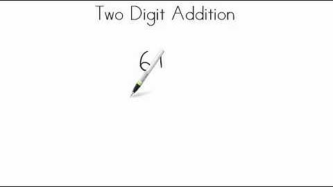 AdaptedMind Math - Two Digit Addition Lesson
