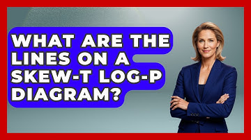 What Are The Lines On A Skew-T Log-P Diagram? - Weather Watchdog