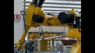 2012.11.17 271 Palletizing robot 6 DOF - trajectory generation software in action