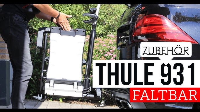 Testbericht Thule Easyfold 931| Fahrradträger faltbar für Kupplung | 2er  auch E-Bikes | 200520 - YouTube