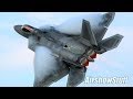 AMAZING F-22 Raptor Afterburner Flybys! - EAA AirVenture Oshkosh 2018