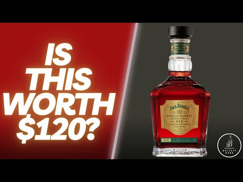 Better than Old Forester Barrel Strength Rye?? Jack Daniel's Single Barrel Barrel Proof Rye Review!