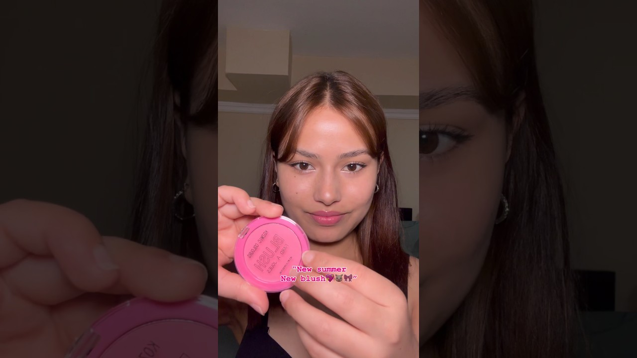 Loved how light and natural looking blush it is 💖🎀 