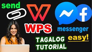How to send WPS document sa FB messenger