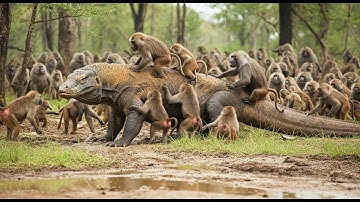 Komodo Dragon Epic Battles: Survival of the Fittest in the Wild Ep 1